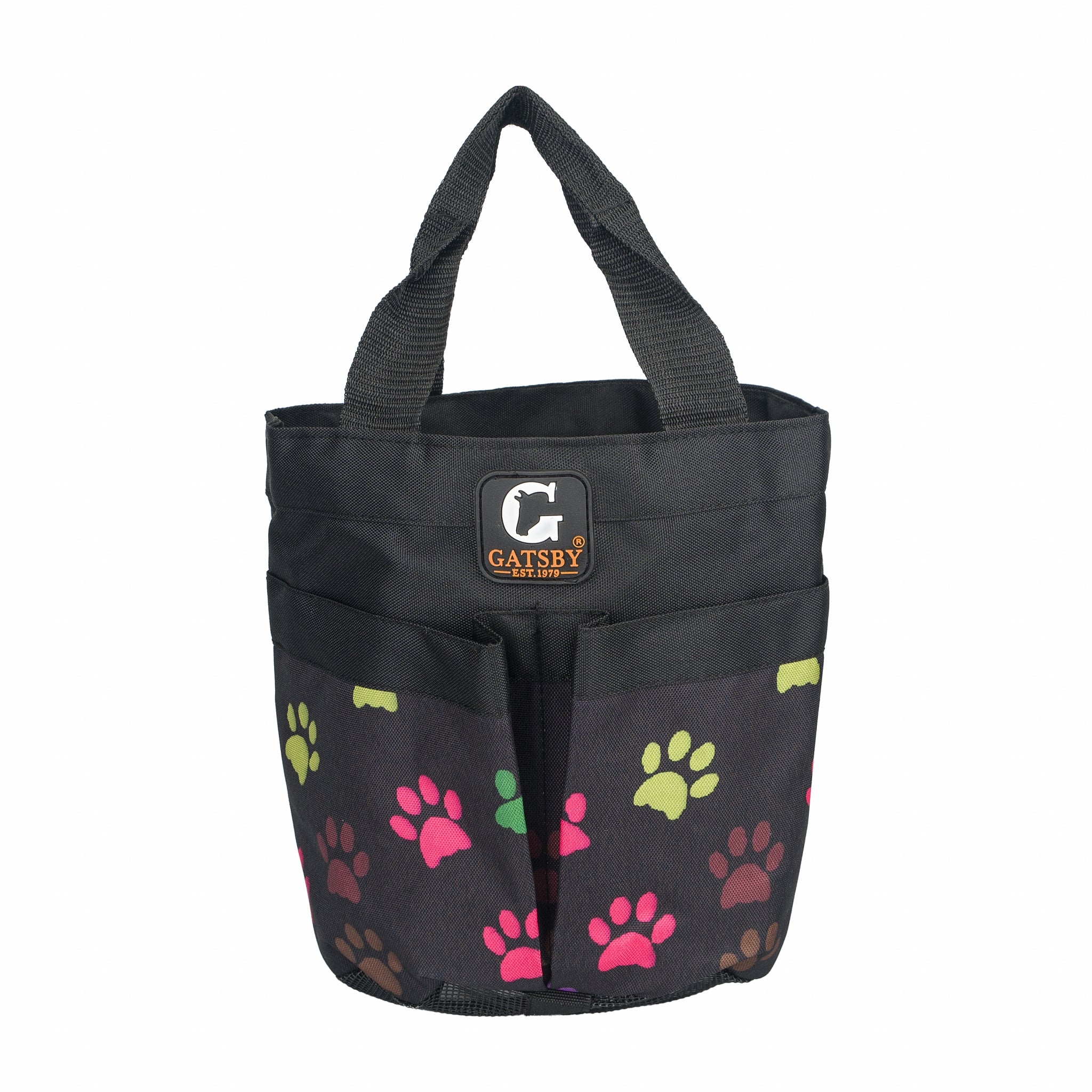 Gatsby Print Nylon Stable Tote with Mesh Bottom - Image 8