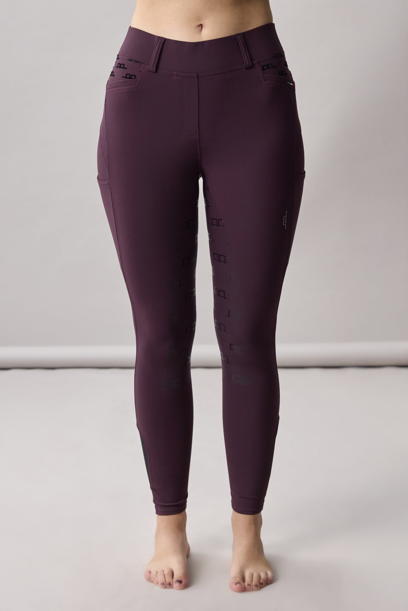 Alessandro Albanese Ladies Fina Knee Grip Hybrid Breeches - Image 4