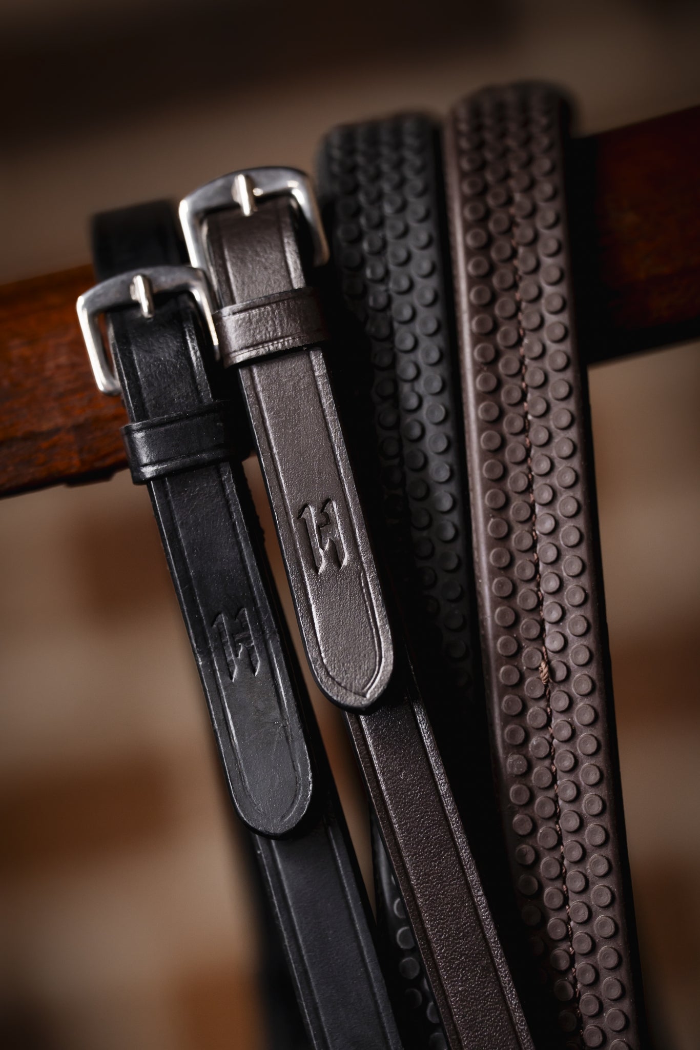 Horseware Rubber Grip Reins - Image 3