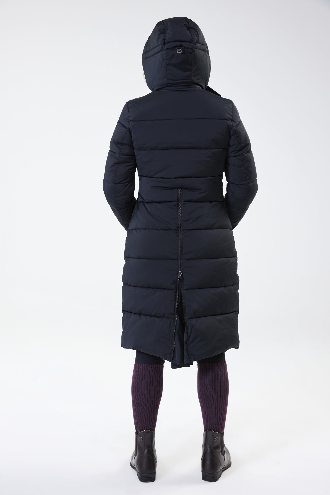 Horseware Ladies Verve Long Padded Coat - Image 4