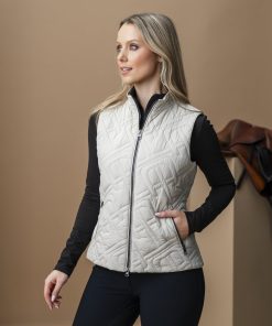Alternative view of AA Ladies Neve Monogram Quilted Gilet