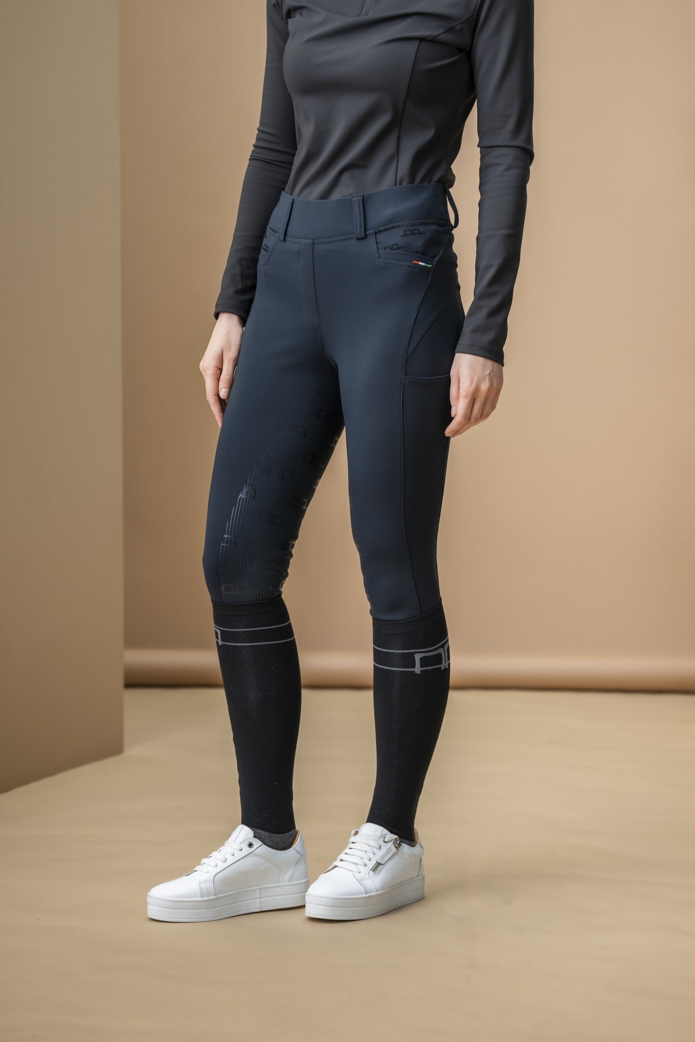 Alessandro Albanese Ladies Fina Full Seat Hybrid Breeches - Image 2