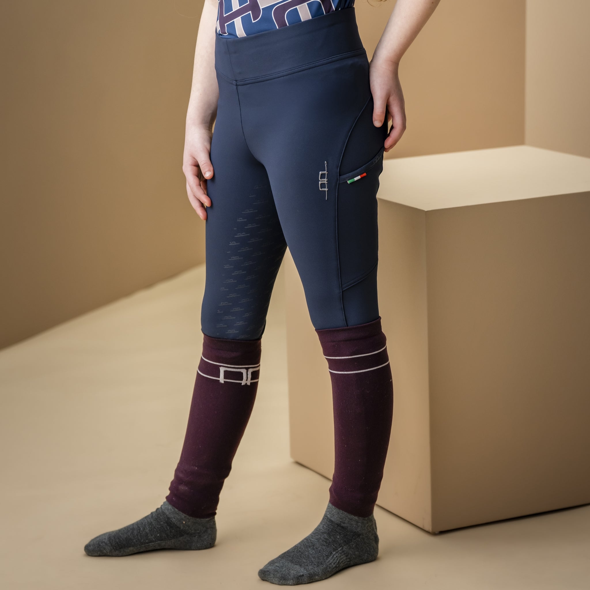 AA Kids Alba Brushed Riding Tight - Image 2