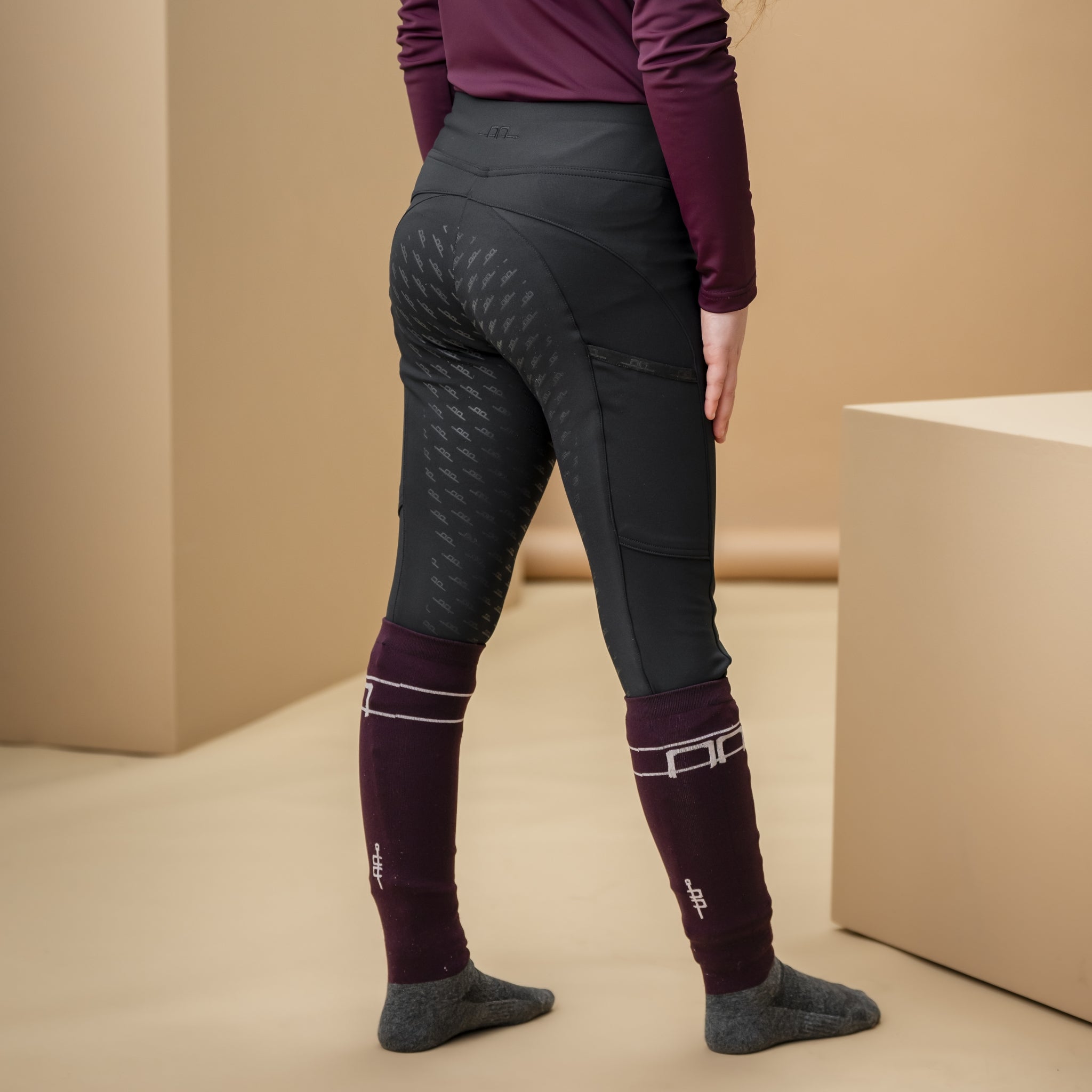 AA Kids Alba Brushed Riding Tight - Image 3