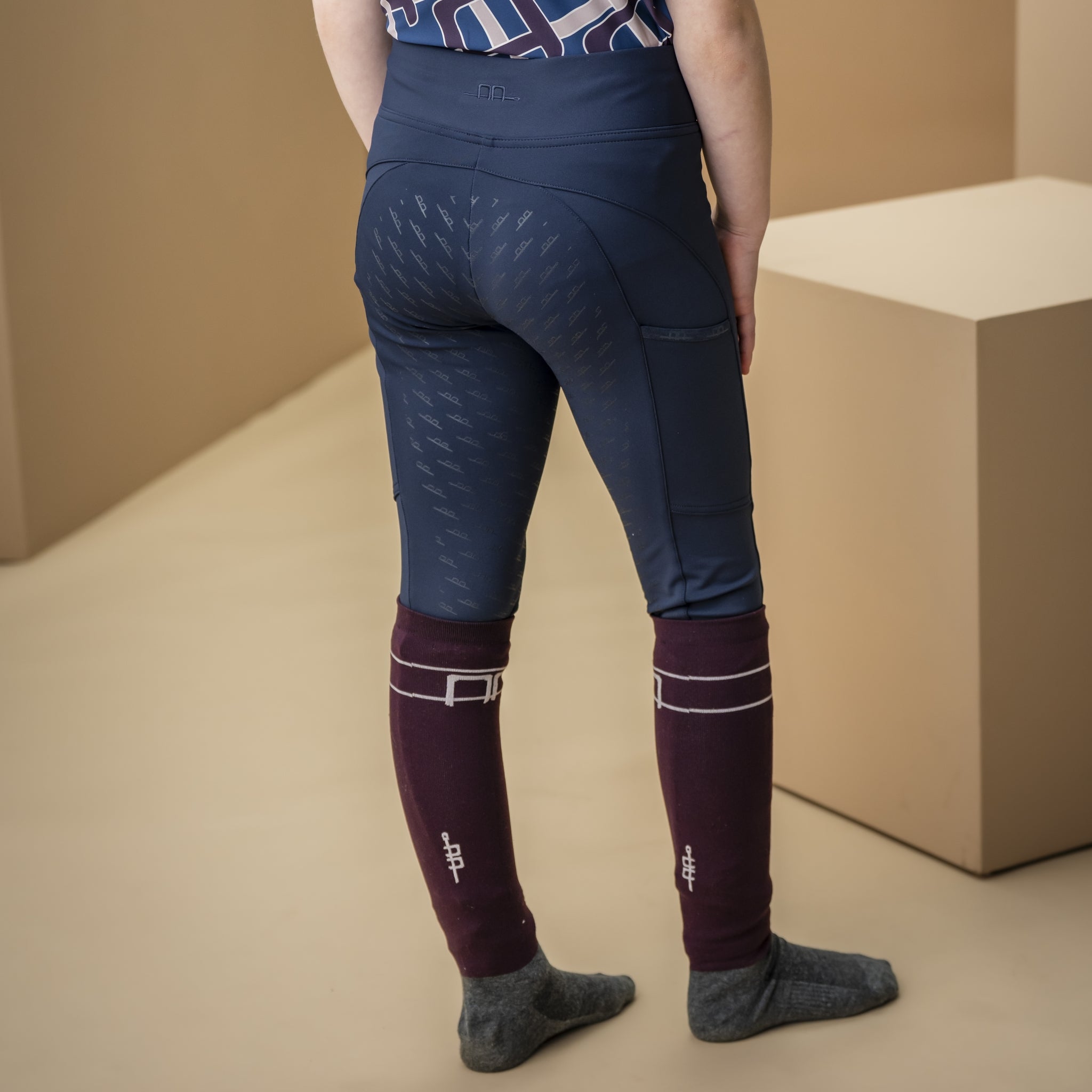AA Kids Alba Brushed Riding Tight - Image 4