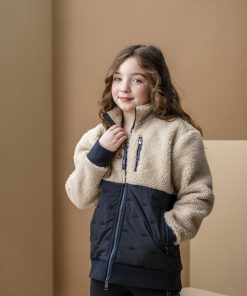 AA Kids Lori Zip Borg Fleece