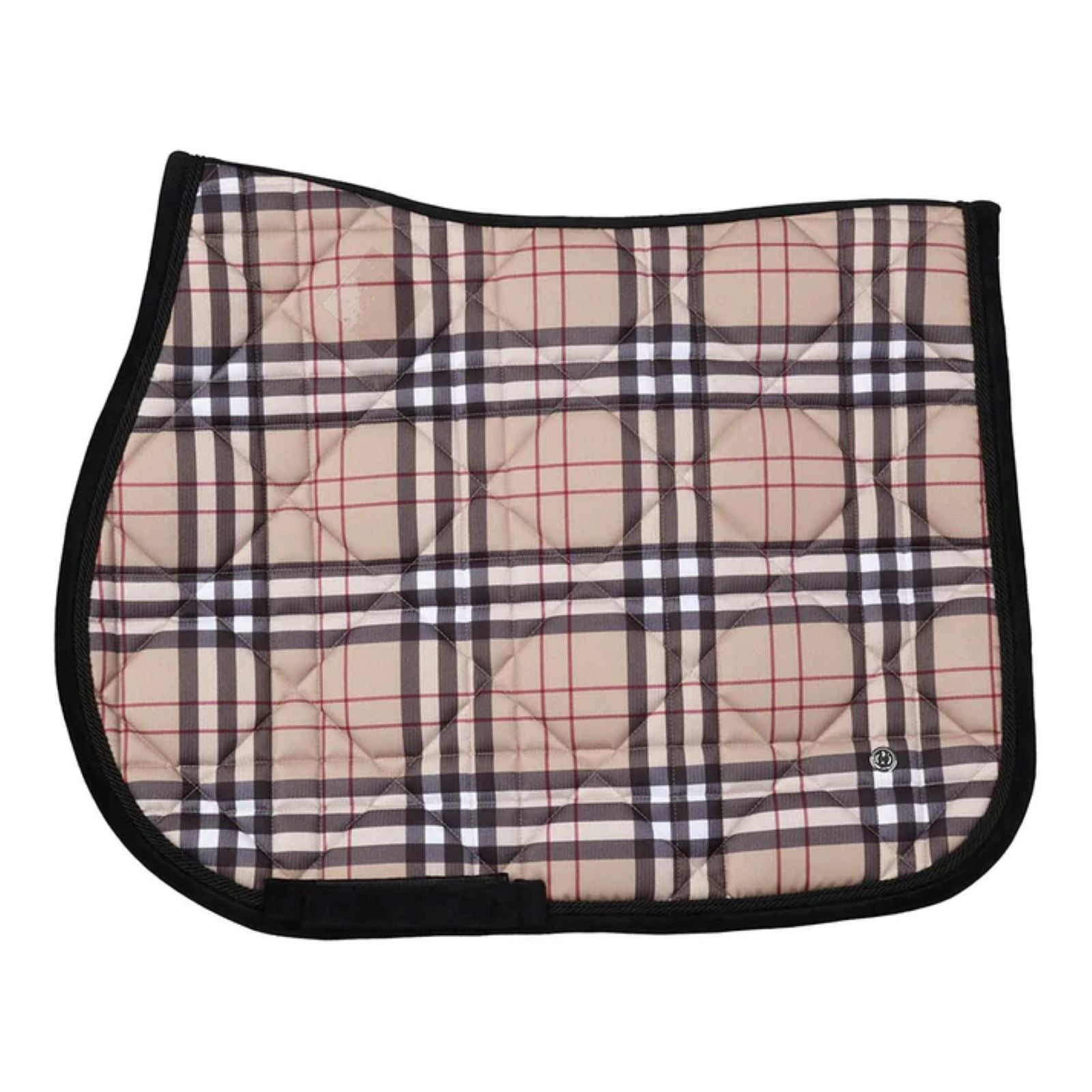 Dapplebay Holiday Plaid Jump Saddle Pad - Image 2