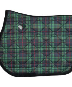 Dapplebay Holiday Plaid Jump Saddle Pad