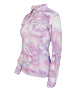 Alternative view of Dapplebay Lavender Haze Western Shirt