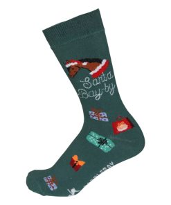 Dapplebay Santa Bay-by Knit Crew Socks