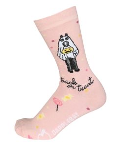 Dapplebay Trick Or Treat Knit Crew Socks