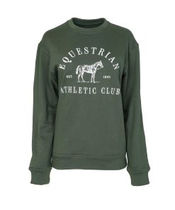 Alternative view of Dapplebay Equestrian Athletic Club Sweatshirt