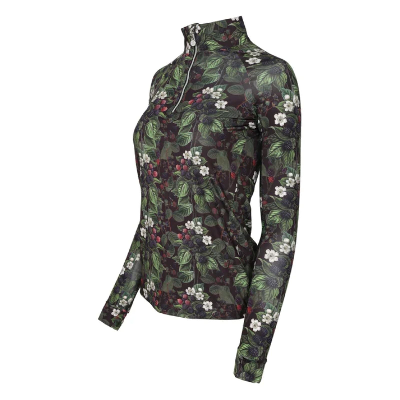 Dapplebay Blackberry Daze 1/4 Zip Riding Top - Image 2