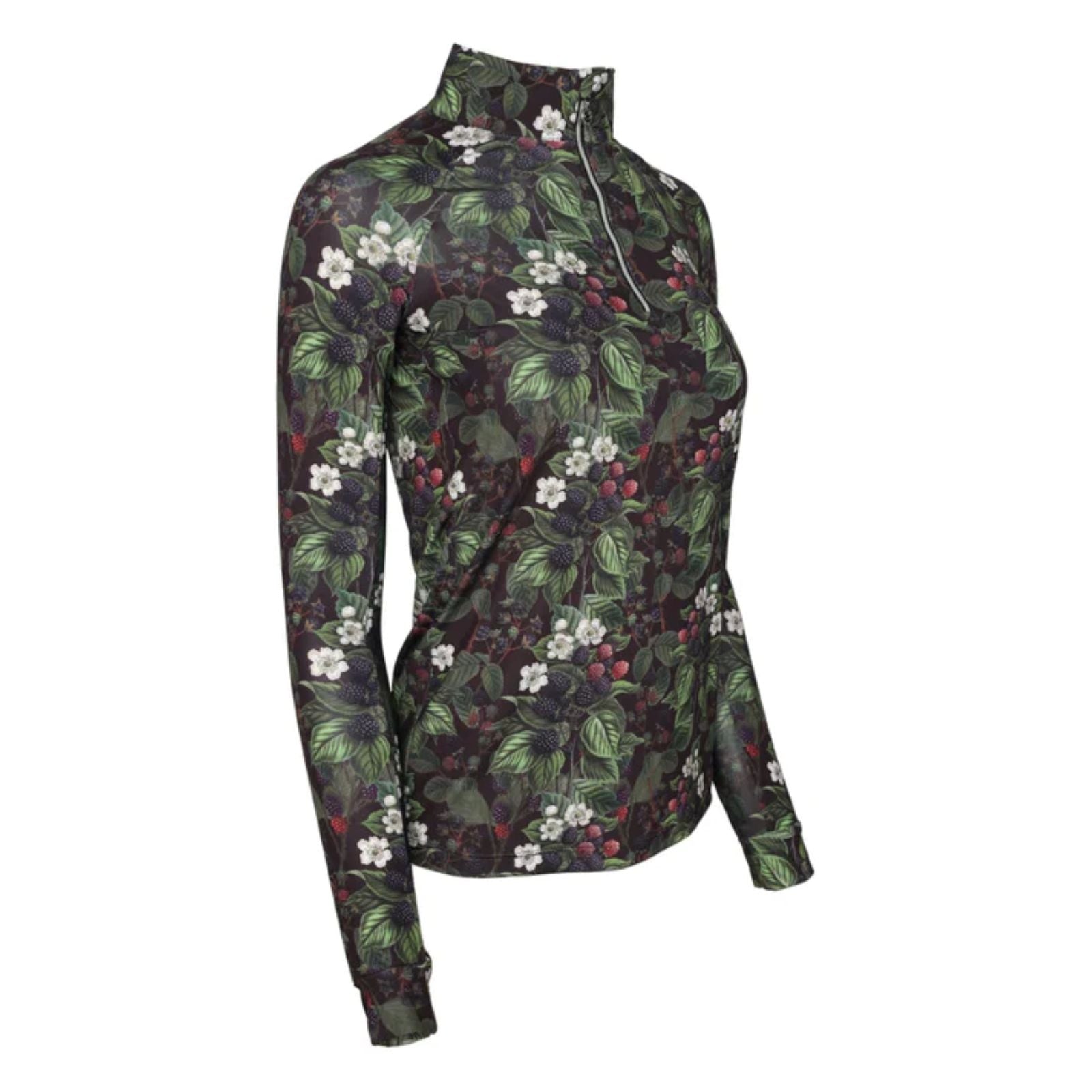 Dapplebay Blackberry Daze 1/4 Zip Riding Top - Image 4