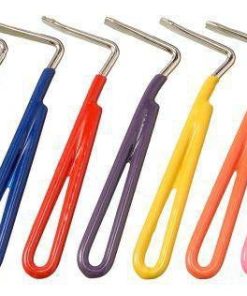 Hoof Pick With Plastic Handle