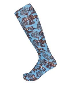 AWST Int'l Lila Toile Socks