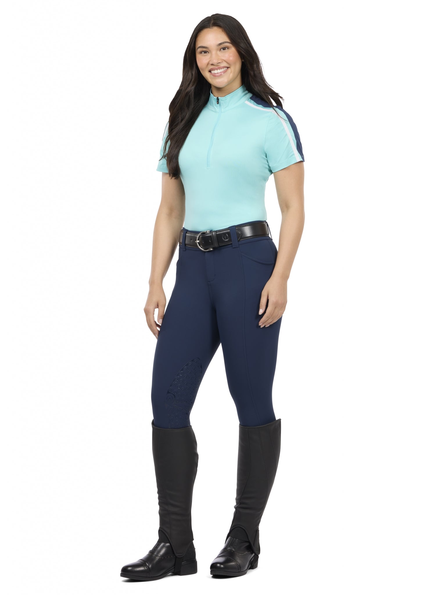 Kerrits Agility Coolcore Short Sleeve Shirt - Solid - Image 6