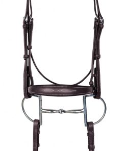 Aramas Mild Raised Z-Shape Bridle with Rubber Reins