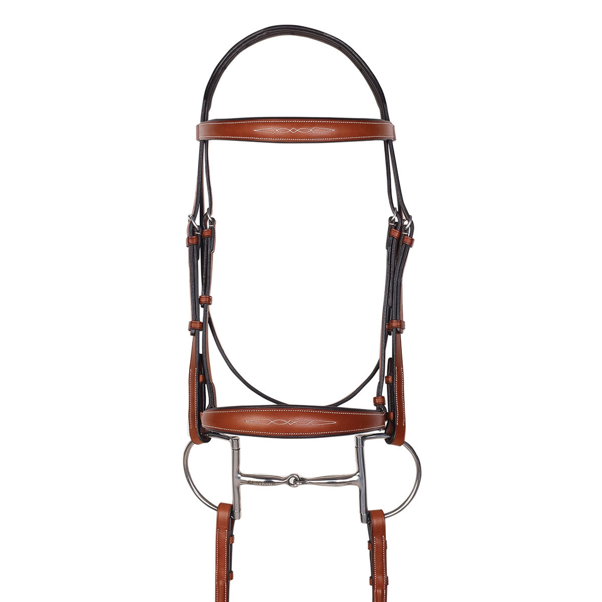 Aramas Mild Raised Z-Shape Bridle with Rubber Reins - Image 2
