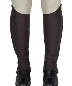 Alternative view of Grand Prix Elite Leather Half Chaps
