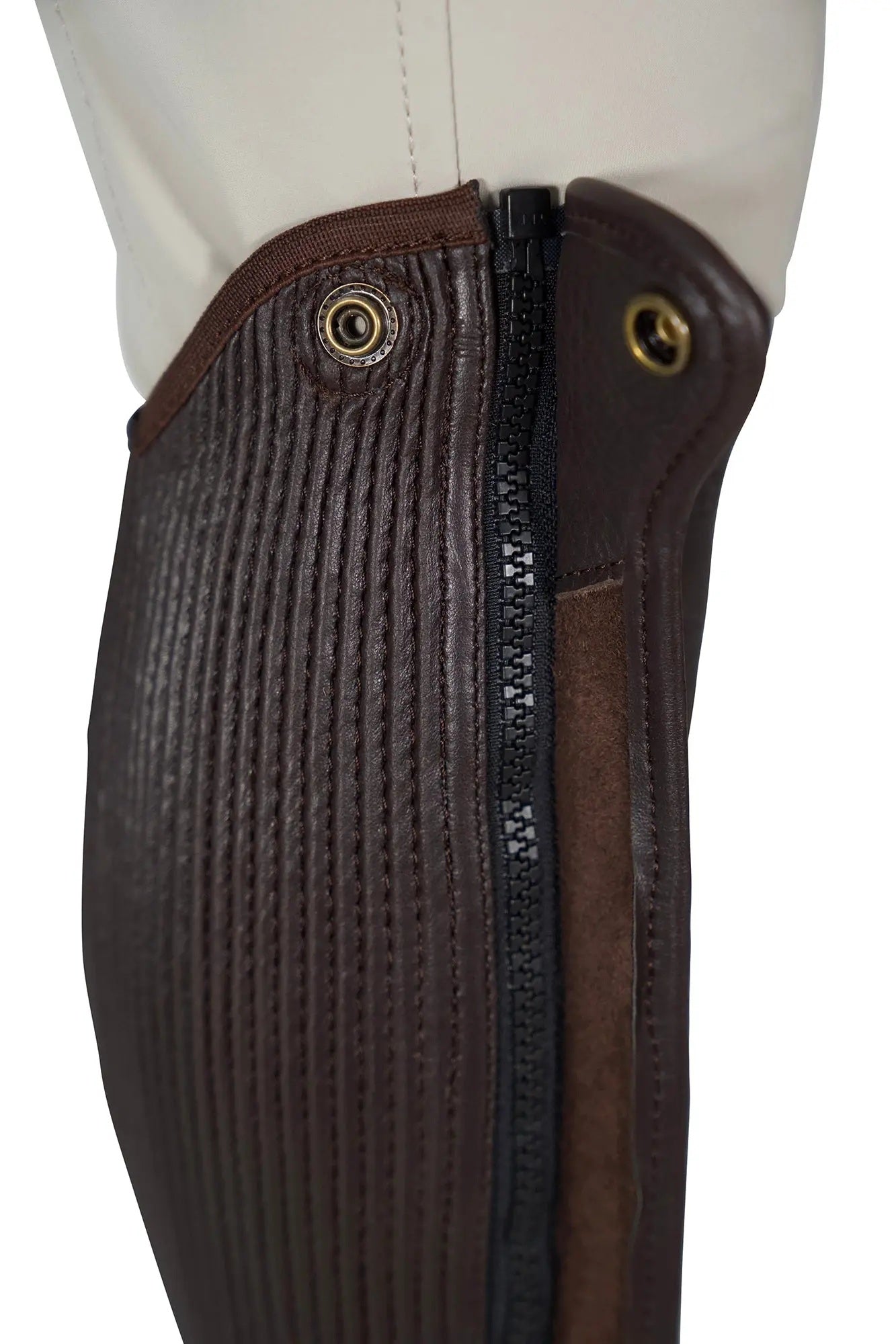 Grand Prix Elite Leather Half Chaps - Image 3