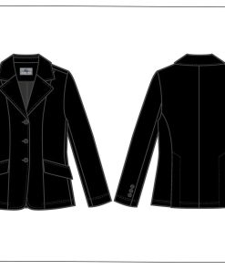 Grand Prix Ladies EQJ 3 Button NY Tech Show Coat