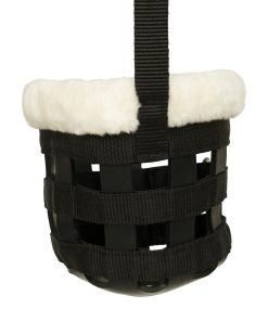Huntley Equestrian Fleece Padded Nylon Grazing Muzzle