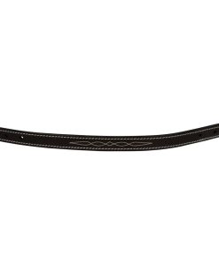 Huntley Equestrian Fancy Stitched Leather Pony Halter Replacement Crown