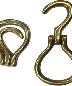 Henssgen Hardware Solid Brass Folding Hoof Pick