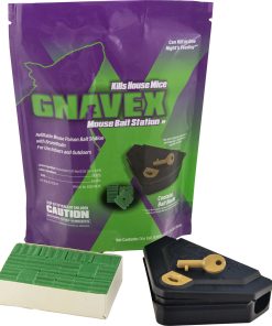 Gnavex Refillable Mouse Bait Station