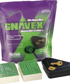 Alternative view of Gnavex Refillable Mouse Bait Station