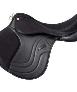 Equitare Tempo Synthetic All Purpose Saddle - Wide