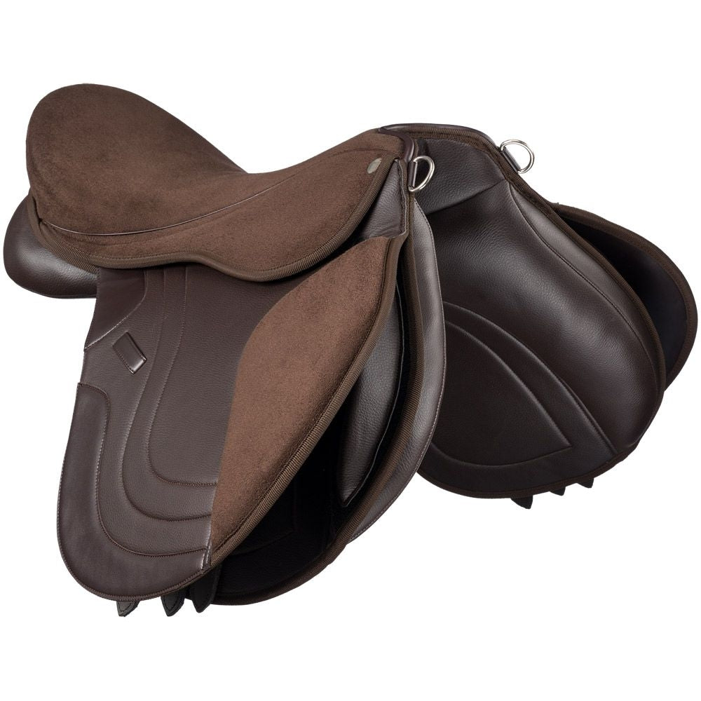 Equitare Tempo Synthetic All Purpose Saddle - Wide - Image 7