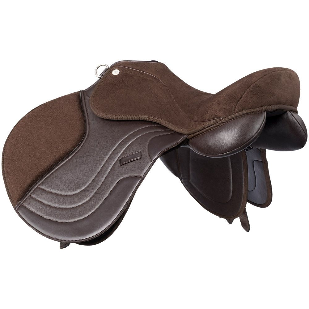 Equitare Tempo Synthetic All Purpose Saddle - Wide - Image 8