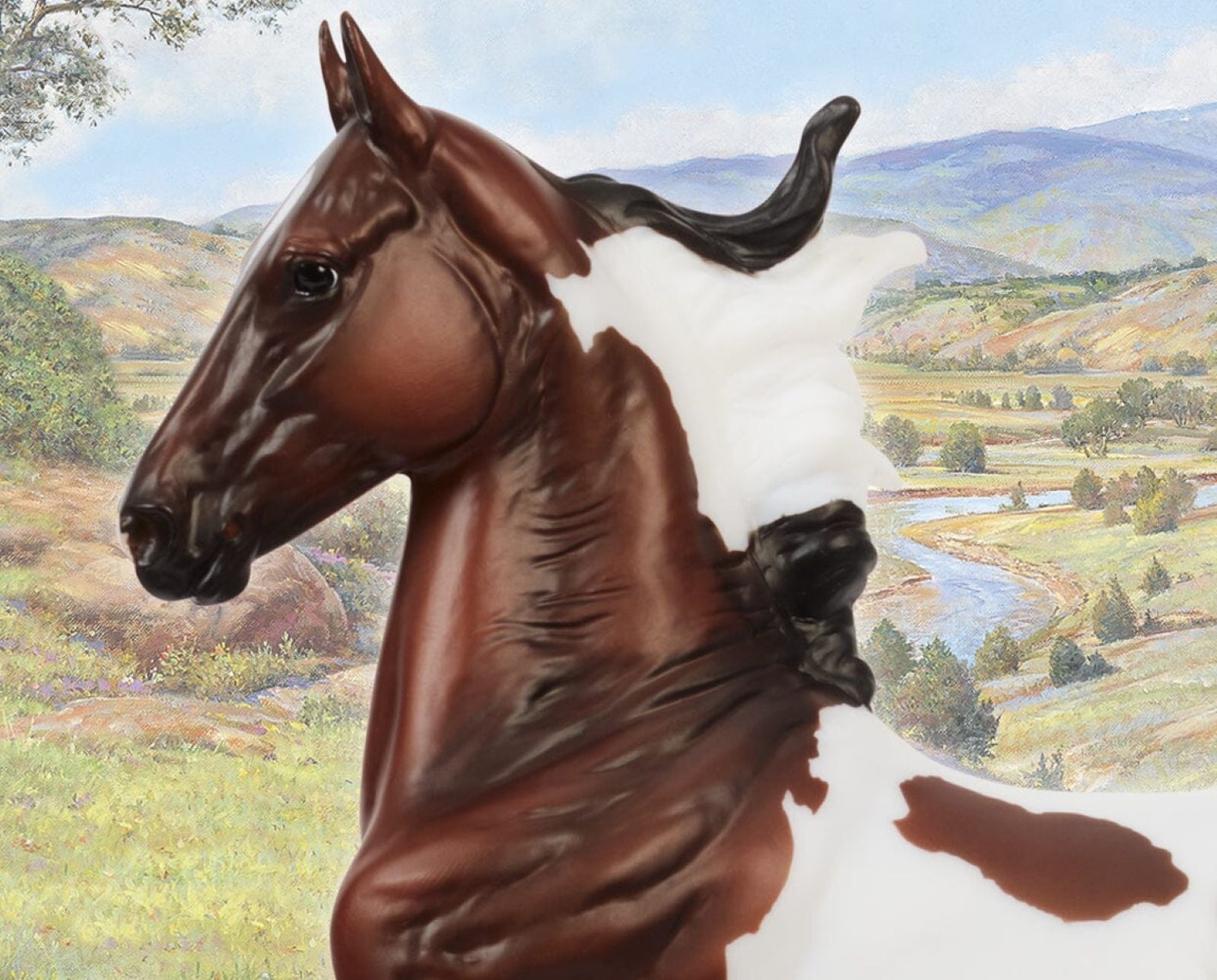 Breyer The Ideal Series - Pinto by Orren Mixer - Image 3