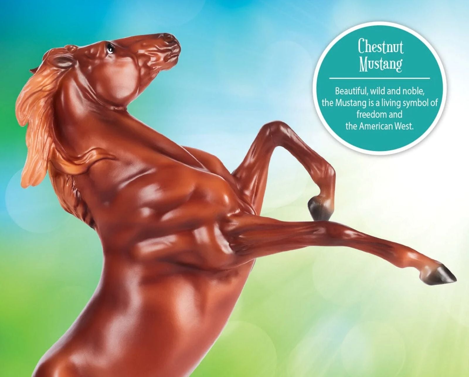 Breyer Chestnut Mustang - Image 4