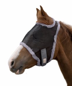 Alternative view of BARN & STABLE Fly Mask without Ears & Fleece Trim