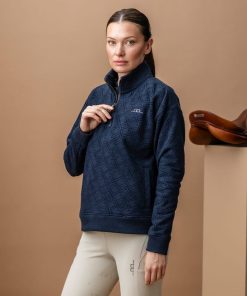 Alternative view of Alessandro Albanese Gabriella Half Zip Sweatshirt