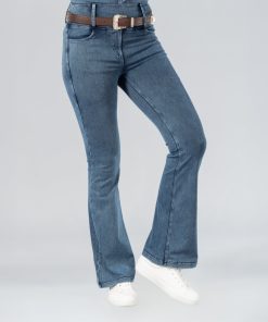Alternative view of Horze Emery Ladies Western Denim-Look Bootcut Tights