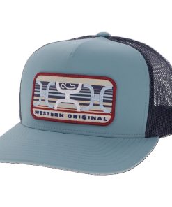 Hooey Loop 5-Panel Trucker Hat with Rectangle Patch