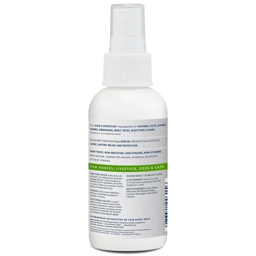 Farnam PuriShield Wound and Skin Care Liquid Bandage Plus - Image 2