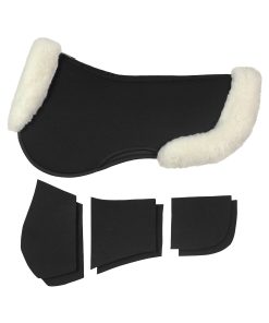 Alternative view of EquiFit UltraWool Thin ImpacTeq Half Pad with Shims