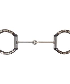 Classic Equine Sherry Cervi D Ring Barrel Bit with Square Bar