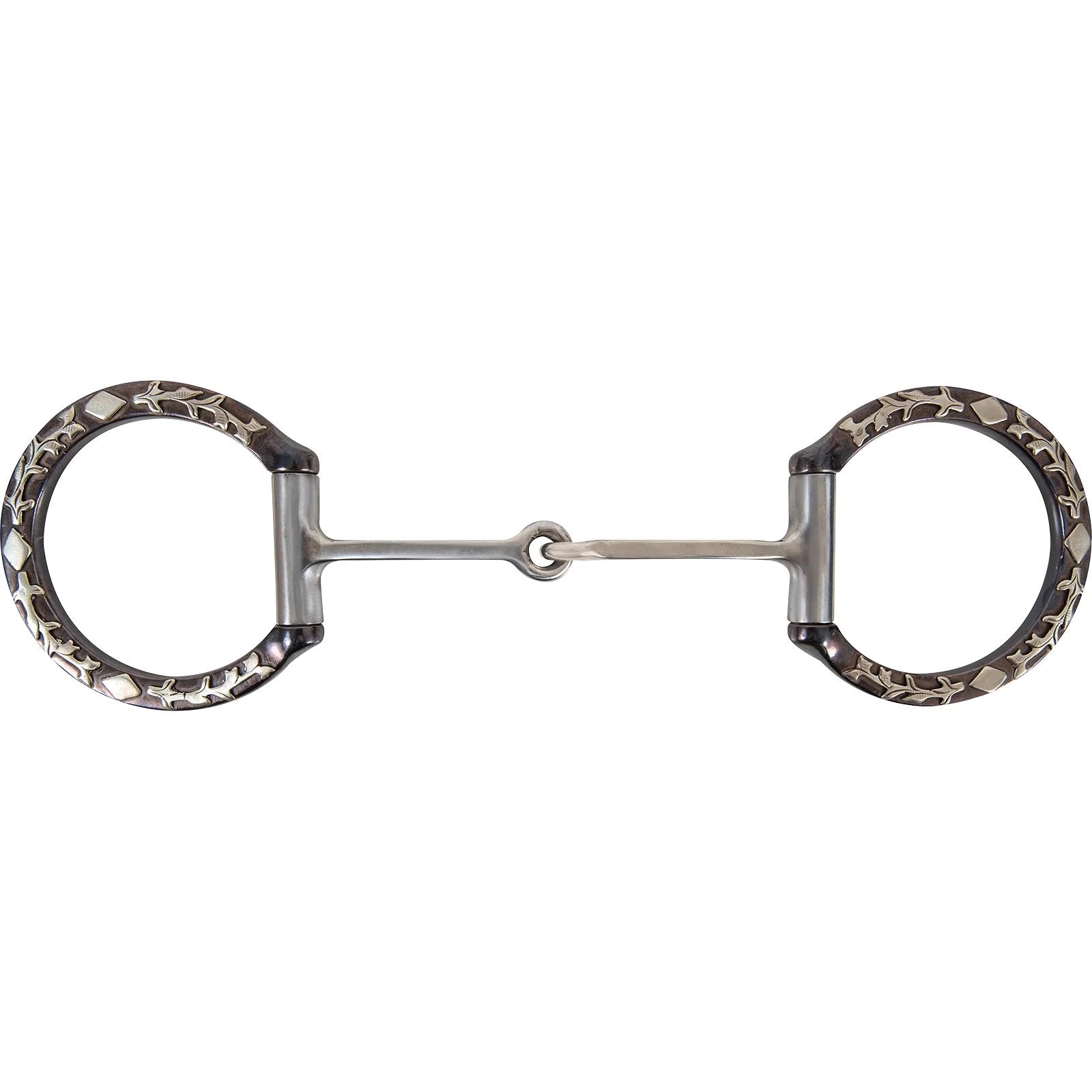 Classic Equine Sherry Cervi D Ring Barrel Bit with Square Bar