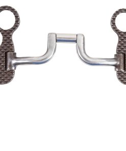 Alternative view of Classic Equine Square Hinge Port Calvary Shank Rasp Design