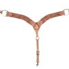 Cashel Breast Collar with Antique Leaf Tooling