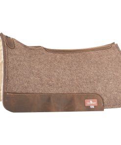 Classic Equine 100% Wool Felt Saddle Pad with Fleece Bottom