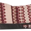 Classic Equine Zone Blanket Top Saddle Pad with Felt Bottom