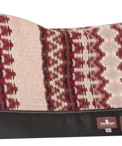 Classic Equine Zone Blanket Top Saddle Pad with Felt Bottom