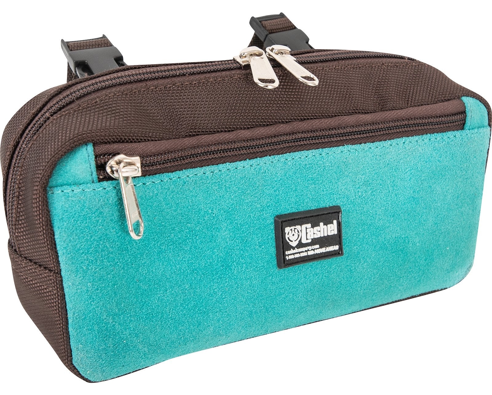 Cashel Suede Pommel Bag - Image 2